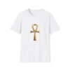 10349151812063568965_2048.jpeg Ankh Symbol T‑Shirt — Gold Egyptian Life Key Tee