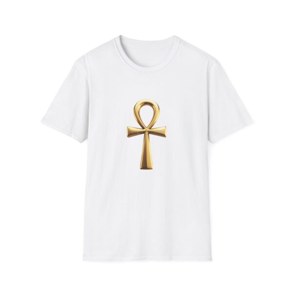 10349151812063568965_2048.jpeg Ankh Symbol T‑Shirt — Gold Egyptian Life Key Tee