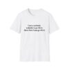 10553042684100978695_2048.jpeg I am a nobody, nobody is perfect... T-Shirt — Funny Self-Contradictory Quote Tee