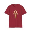 10562474711000664144_2048.jpeg Ankh Symbol T‑Shirt — Gold Egyptian Life Key Tee