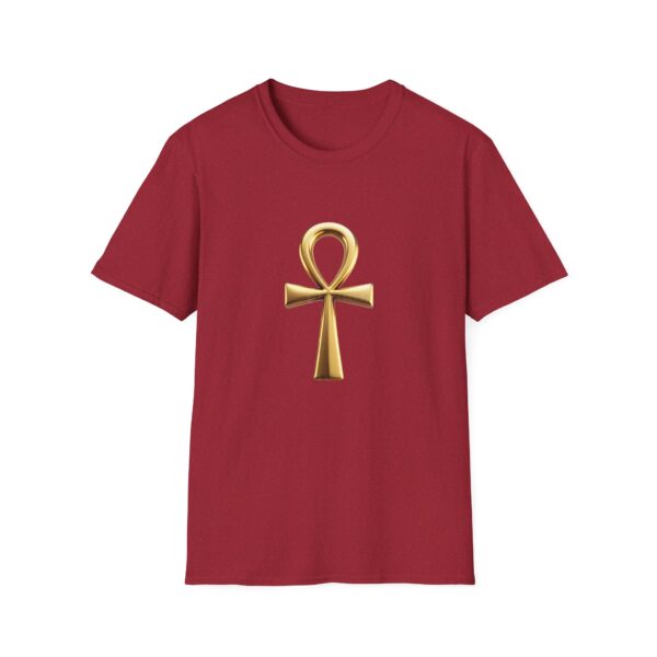 10562474711000664144_2048.jpeg Ankh Symbol T‑Shirt — Gold Egyptian Life Key Tee
