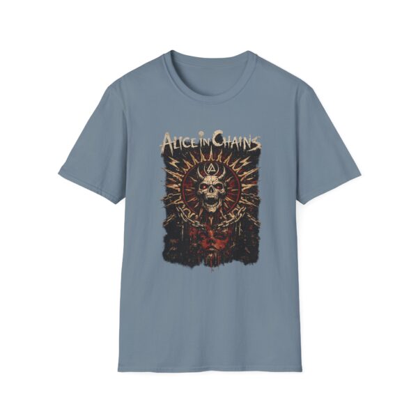 11066156364673171529_2048.jpeg Alice in Chains Skull Sunburst T-Shirt — Vintage Grunge Rock Tee