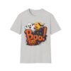 11288324178513867534_2048.jpeg Halloween 'Boo!' T-Shirt — Cute Ghost, Black Cat & Pumpkin Graphic Tee