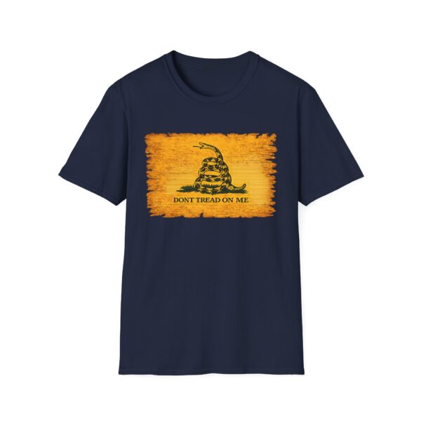 Don't Tread On Me T‑Shirt — Patriotic Gadsden Flag Snake Tee