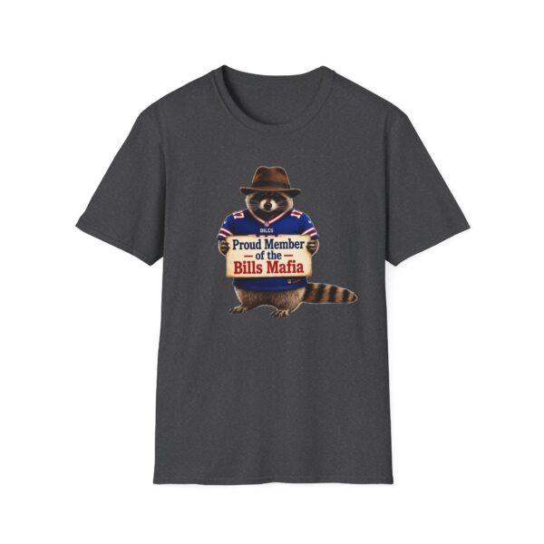 Bills Mafia Raccoon T-Shirt — "Proud Member of the Bills Mafia" Football Fan Tee