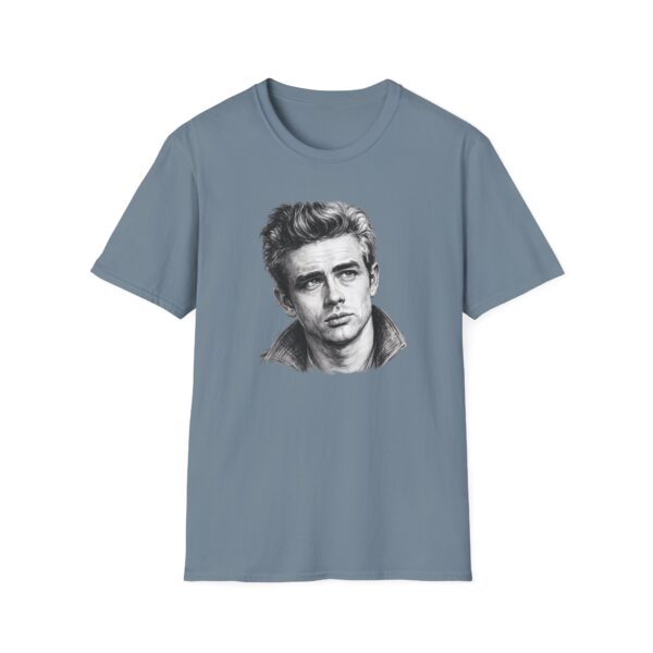 12087853821783892295_2048.jpeg Vintage Portrait Tee — Retro James Dean Graphic T-Shirt
