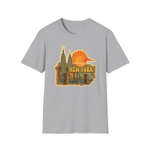 12165072278386886156_2048.jpeg New York Retro Sunset T-Shirt