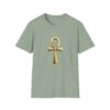 12353101477422618542_2048.jpeg Ankh Symbol T‑Shirt — Gold Egyptian Life Key Tee