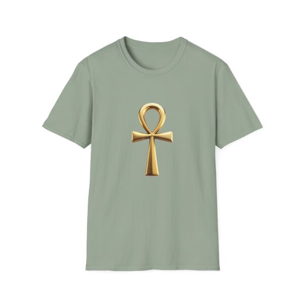 12353101477422618542_2048.jpeg Ankh Symbol T‑Shirt — Gold Egyptian Life Key Tee