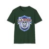 13565305201748068360_2048.jpeg LA Guns Skull Shield T-Shirt | Rock Band Logo Tee