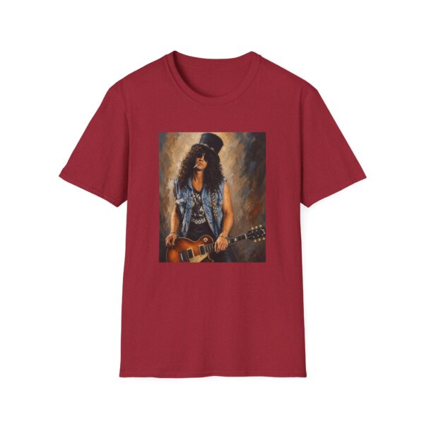 13851720618712467170_2048.jpeg Slash Portrait T-Shirt — Vintage Rock Guitarist Tee