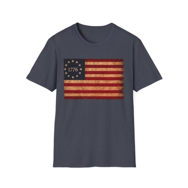 13915303466918002877_2048.jpeg 1776 Betsy Ross Flag T-Shirt — Vintage American Independence Tee