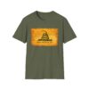 Don't Tread On Me T‑Shirt — Patriotic Gadsden Flag Snake Tee