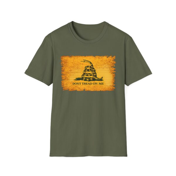 Don't Tread On Me T‑Shirt — Patriotic Gadsden Flag Snake Tee