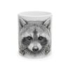 14808508294390237035_2048.jpeg Raccoon Sketch Ceramic Mug (11oz & 15oz) — Hand-Drawn Wildlife Coffee Cup