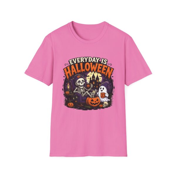 14818949196469338207_2048.jpeg Everyday Is Halloween T-Shirt — Spooky Skull & Pumpkin Graphic Tee