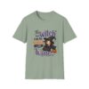 15211703463685885789_2048.jpeg Witch Can Be Bribed With Wine T-Shirt — Cute Halloween Witch Graphic Tee