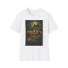 15253910627694219387_2048.jpeg Halloween Parlor City Graphic T‑Shirt — Spooky Haunted Castle Design