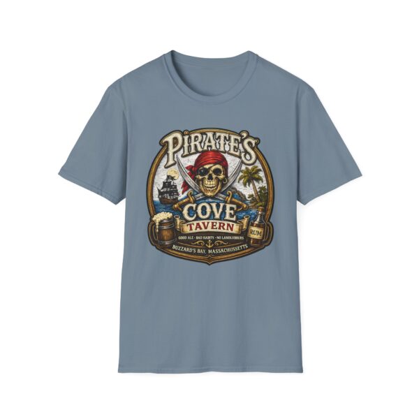 1541236901225581835_2048.jpeg Pirate's Cove Tavern Skull Tee — Vintage Pirate Skull T-Shirt