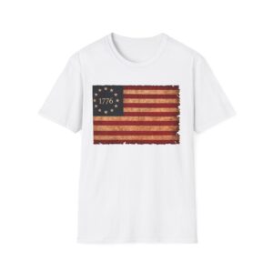 15600660533354641882_2048.jpeg 1776 Betsy Ross Flag T-Shirt — Vintage American Independence Tee