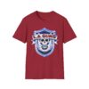 15987376515039242116_2048.jpeg LA Guns Skull Shield T-Shirt | Rock Band Logo Tee