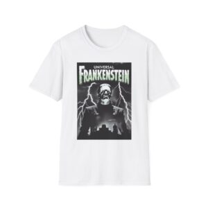 16023143004089409083_2048.jpeg Frankenstein Retro Movie Poster T-Shirt