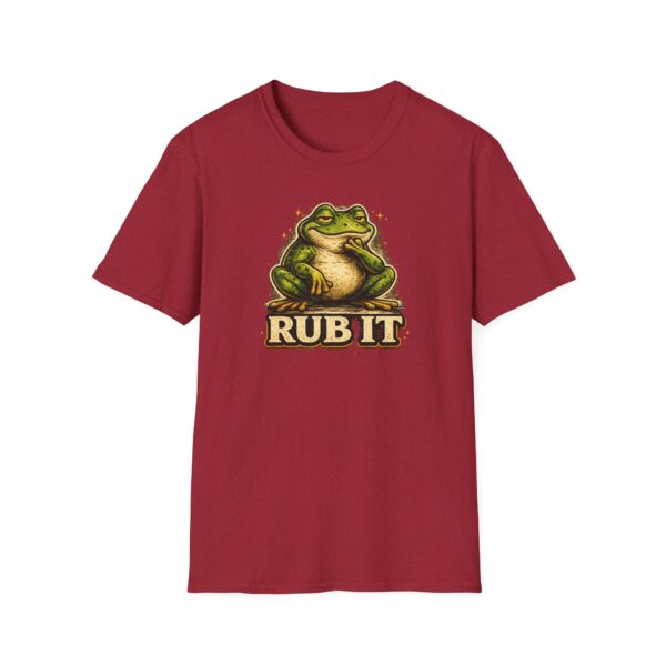 16206565404567921198_2048.jpeg Rub It Frog T-Shirt — Funny Vintage Frog Graphic Tee for Animal Lovers