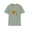 17050679552508139685_2048.jpeg Eye of Ra T-Shirt — Gold Egyptian Horus Eye Graphic Tee