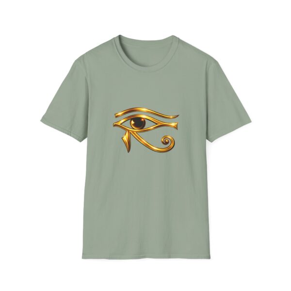 17050679552508139685_2048.jpeg Eye of Ra T-Shirt — Gold Egyptian Horus Eye Graphic Tee