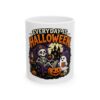 17087824189562524711_2048.jpeg Everyday Is Halloween Ceramic Mug — 11oz/15oz Spooky Skeleton & Ghost Coffee Cup