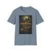 17126461079310565915_2048.jpeg Halloween Parlor City Graphic T‑Shirt — Spooky Haunted Castle Design