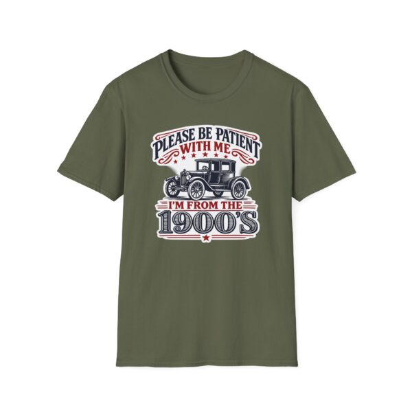 17191801669075961262_2048.jpeg Please Be Patient With Me Vintage Car T-Shirt — "I'm From the 1900's" Retro Tee