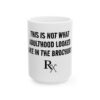 17240116867569923136_2048.jpeg Funny Ceramic Mug - This Is Not What Adulthood Looked Like In The Brochure - Coffee Mug (11oz/15oz)