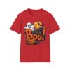 17691315107654546218_2048.jpeg Halloween 'Boo!' T-Shirt — Cute Ghost, Black Cat & Pumpkin Graphic Tee