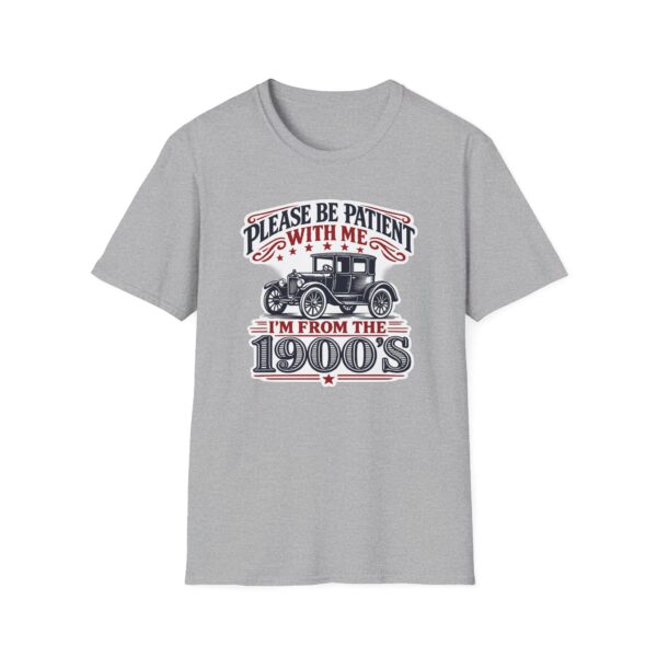 17872255682125451962_2048.jpeg Please Be Patient With Me Vintage Car T-Shirt — "I'm From the 1900's" Retro Tee