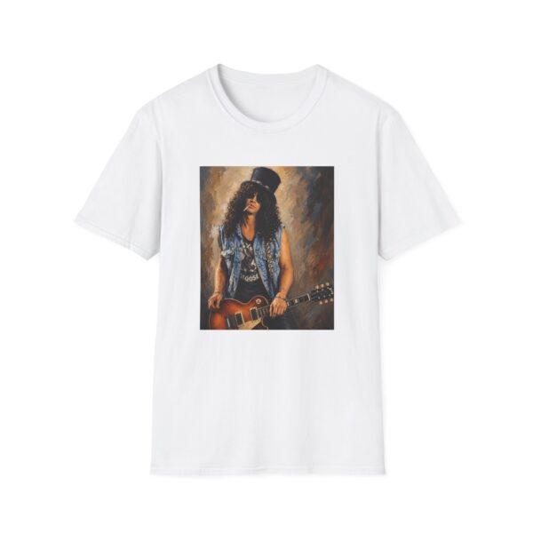 1825553408925846431_2048.jpeg Slash Portrait T-Shirt — Vintage Rock Guitarist Tee