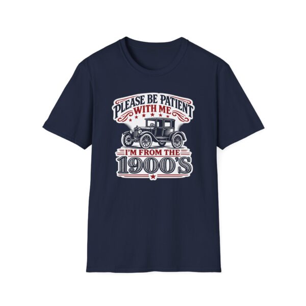 2114743918574601997_2048.jpeg Please Be Patient With Me Vintage Car T-Shirt — "I'm From the 1900's" Retro Tee