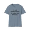 2398047879962750102_2048.jpeg T-Shirt — "It's really uncomfortable when the neighbor's kids look like you." Funny Sarcastic Graphic Tee