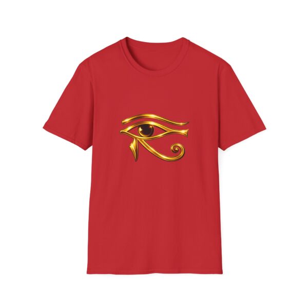 3168203396108025319_2048.jpeg Eye of Ra T-Shirt — Gold Egyptian Horus Eye Graphic Tee