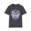 3174738965176572618_2048.jpeg LA Guns Skull Shield T-Shirt | Rock Band Logo Tee