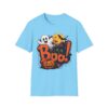 4753493660891532714_2048.jpeg Halloween 'Boo!' T-Shirt — Cute Ghost, Black Cat & Pumpkin Graphic Tee