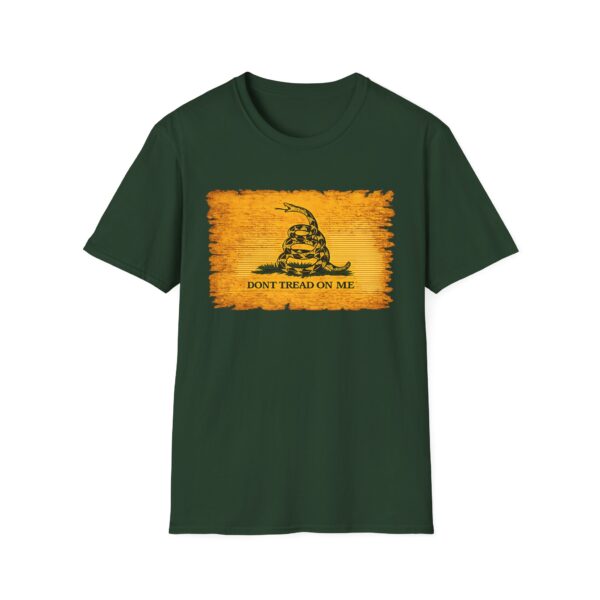 Don't Tread On Me T‑Shirt — Patriotic Gadsden Flag Snake Tee