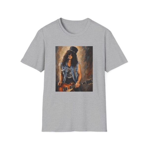 5089660973065565917_2048.jpeg Slash Portrait T-Shirt — Vintage Rock Guitarist Tee