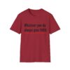 5165457872748822827_2048.jpeg T‑Shirt — "Whatever you do always give 100% (unless you're donating blood)" Funny Graphic Tee