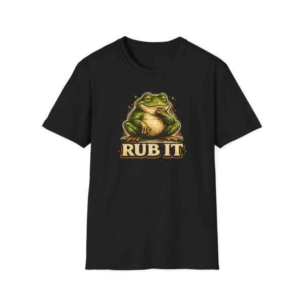 5289918037024466951_2048.jpeg Rub It Frog T-Shirt — Funny Vintage Frog Graphic Tee for Animal Lovers