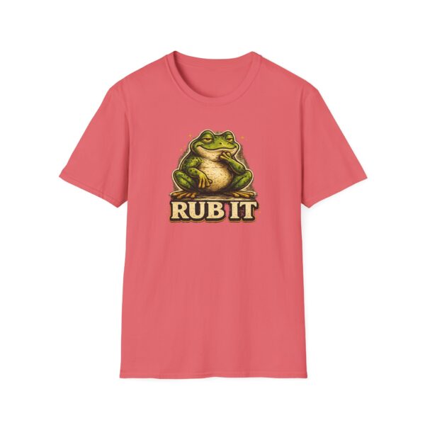 6064164559024188718_2048.jpeg Rub It Frog T-Shirt — Funny Vintage Frog Graphic Tee for Animal Lovers