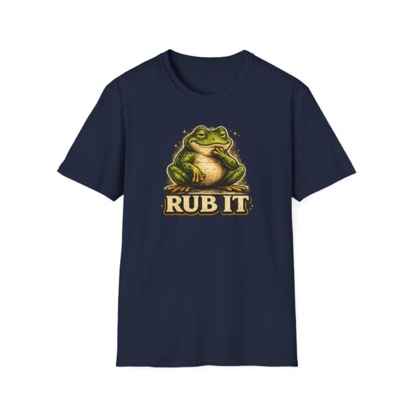 6271753964871026180_2048.jpeg Rub It Frog T-Shirt — Funny Vintage Frog Graphic Tee for Animal Lovers