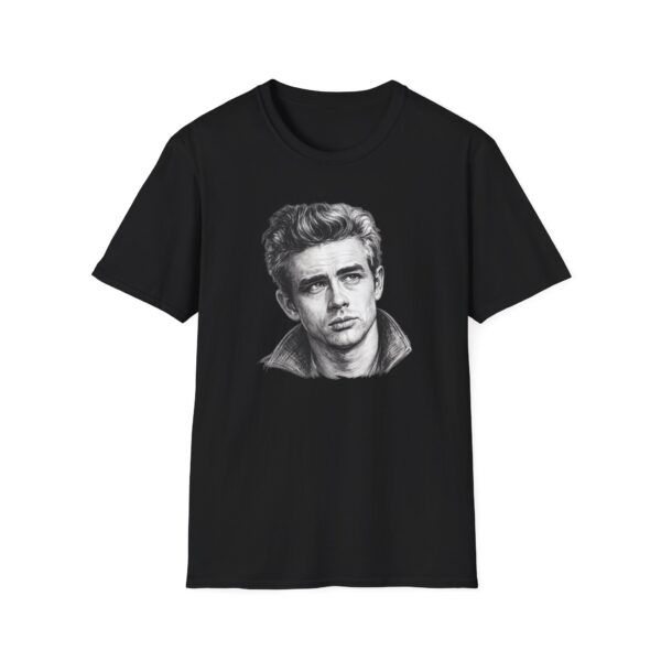 6390279490804903883_2048.jpeg Vintage Portrait Tee — Retro James Dean Graphic T-Shirt