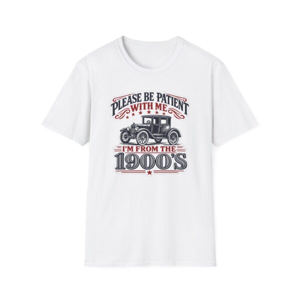 6413950506206890344_2048.jpeg Please Be Patient With Me Vintage Car T-Shirt — "I'm From the 1900's" Retro Tee