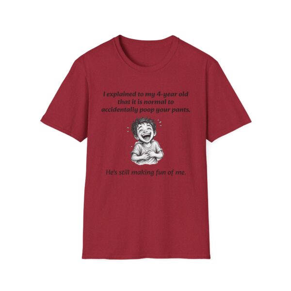 6437272883075738224_2048.jpeg Funny Parenting T-Shirt — "I explained to my 4-year old that it is normal to accidentally poop your pants"